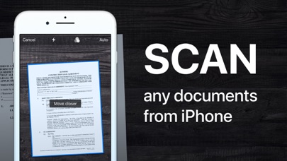 Scanner App. Scan PDF Document Screenshot