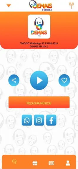 Game screenshot Rede Demais FM apk