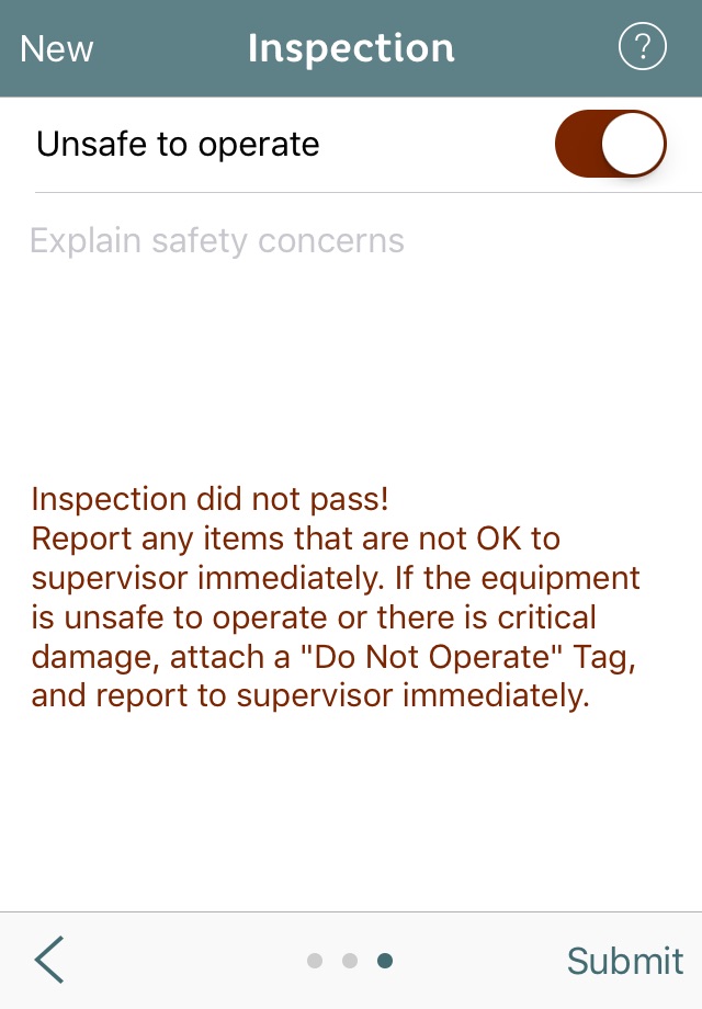 Equipment Inspection screenshot 3