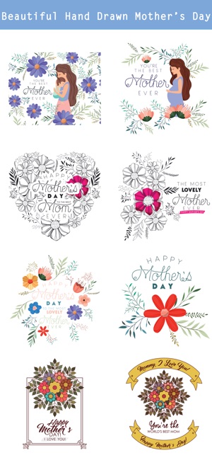 Happy Mother's Day -Hand Drawn(圖2)-速報App