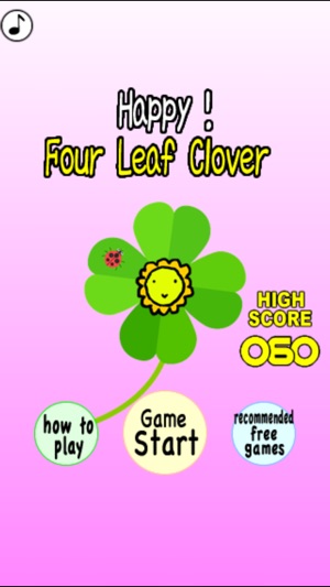 Happy Four-Leaf Clover