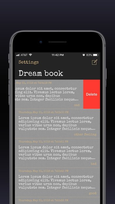 How to cancel & delete My Dream Book from iphone & ipad 4