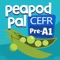 The Peapod Pal app is an intuitive audio reader that helps young learners along their journey of learning English