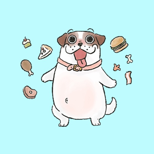Funny Dog Life Animated Icon