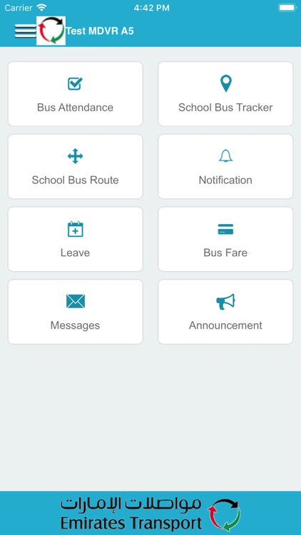 Parent App Emirates Transport