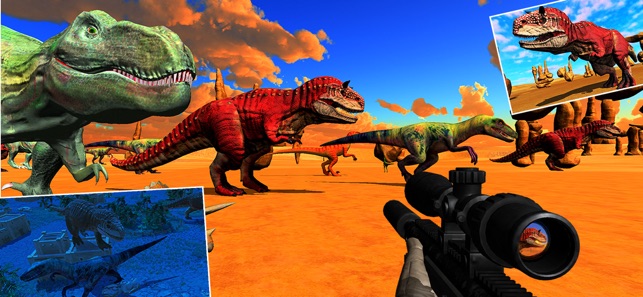 Desert Dinosaur Shooter Pro(圖2)-速報App