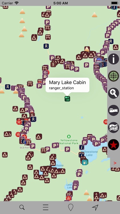 Yellowstone National Park GPS