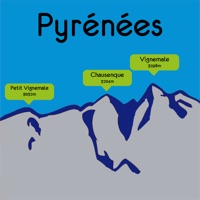 Pyrénées sommets pour PC