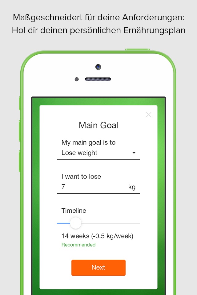 Food - Calorie & macro tracker screenshot 3