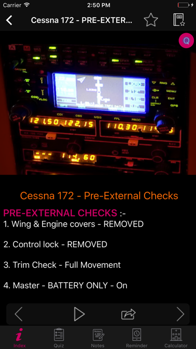 Aviation Checklist 172 Premium screenshot 4
