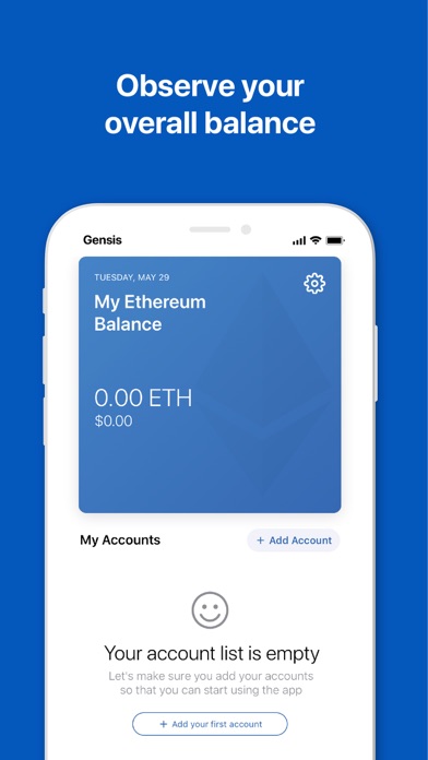 Gensis - Ethereum Blockchain screenshot 3