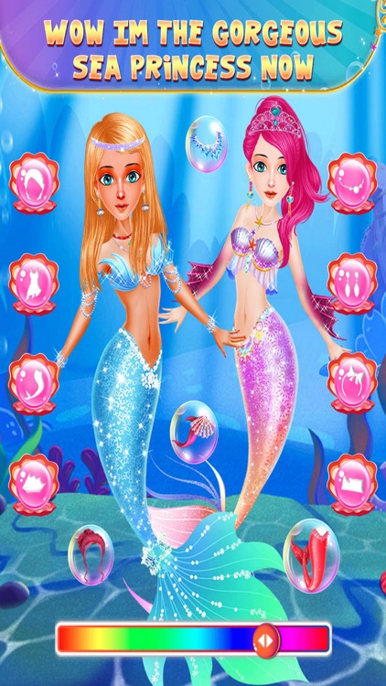 Mermaid Beauty Salon Dress Up screenshot-3