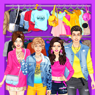 Superstar Family Dress up Game