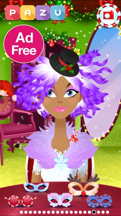 Girls Hair Salon Christmas screenshot-0