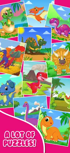 Dinosaur Jigsaw Puzzles - Kids Games for Toddlers - Screenshot 2