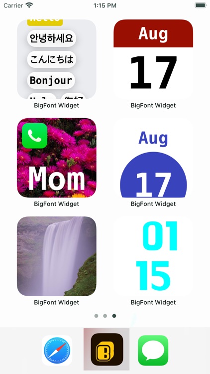 BigFont Widget.Smith Color screenshot-8