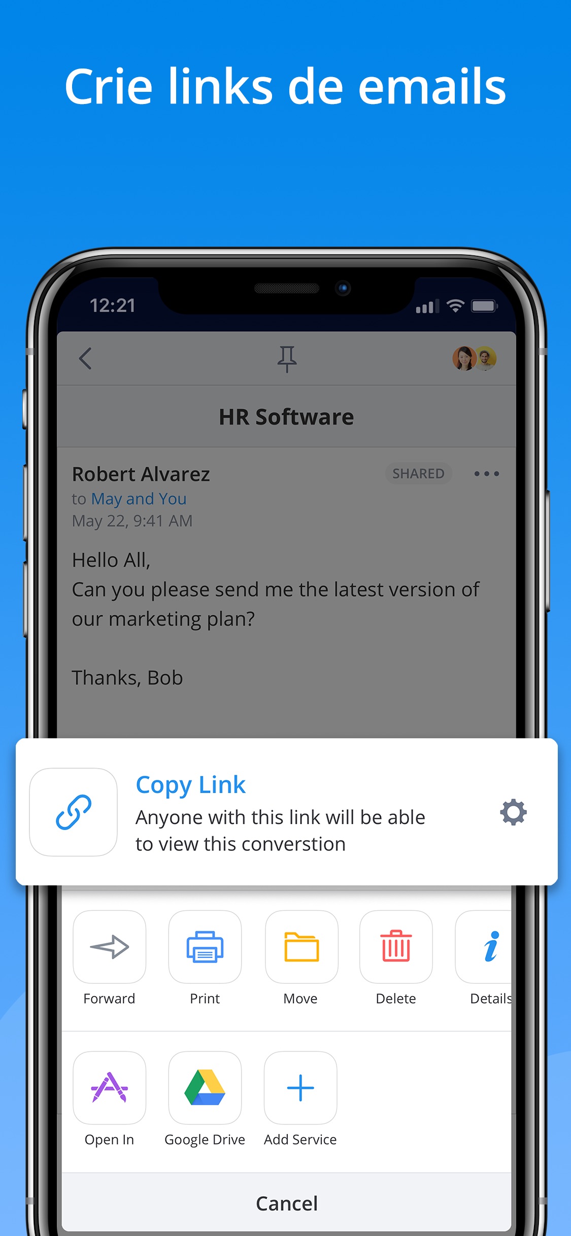 Screenshot do app Spark - Email App da Readdle