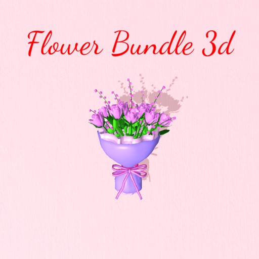 Flower Bundle 3D icon