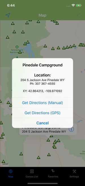 Wyoming – Camping & RV spots(圖2)-速報App