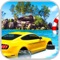 Get control of water surfer car which has powerboat engine to ride jet ski on high speed and perform amazing water stunts