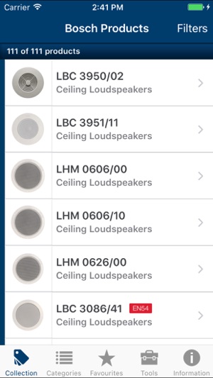 Bosch Loudspeaker Selection(圖2)-速報App