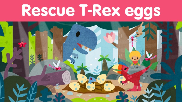 Dino games for kids & toddler screenshot-4