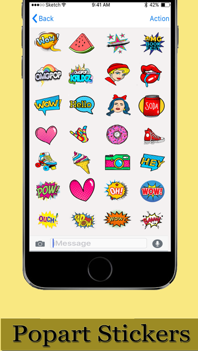 How to cancel & delete Pop Art Stickers! from iphone & ipad 2