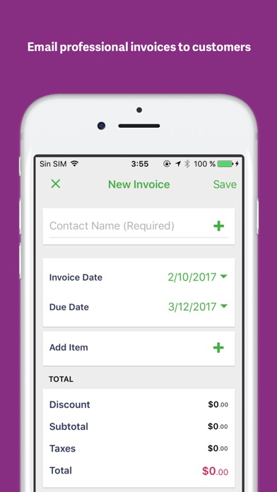 Sage Invoicing