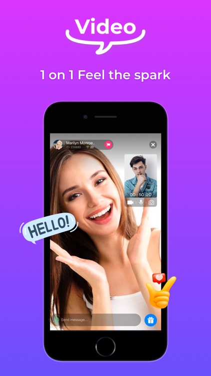 KissU- Video chat&Live call screenshot-3