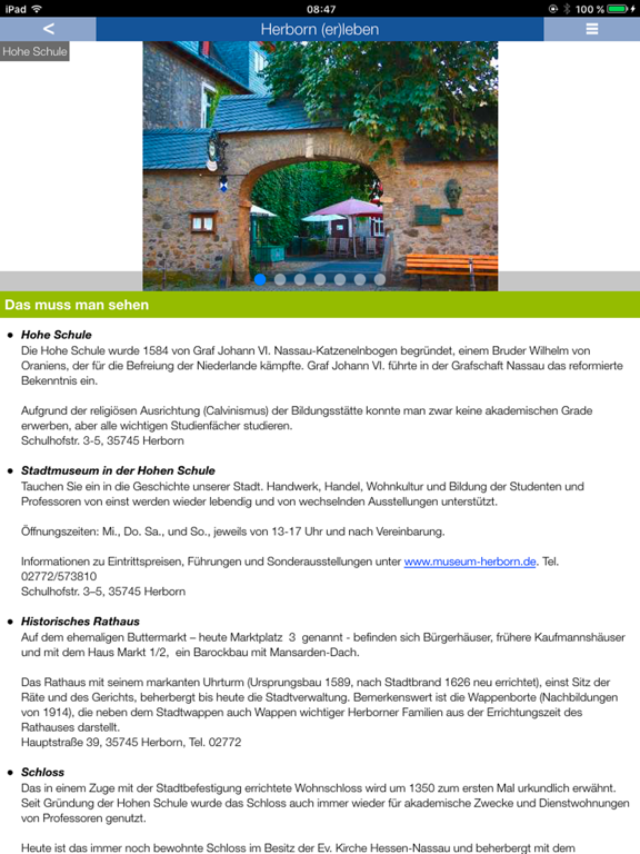 Screenshot #6 pour Herborn - BVB-Stadt-App