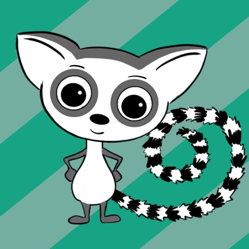 Cute Lemur Stickers Icon