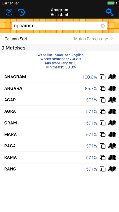 How to cancel & delete Anagram & Crossword Assistant from iphone & ipad 1