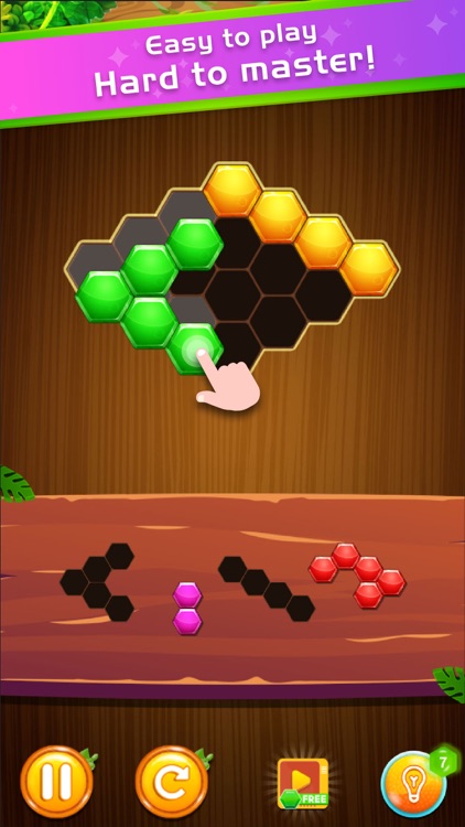 Brain Teasers: Color Hexa game