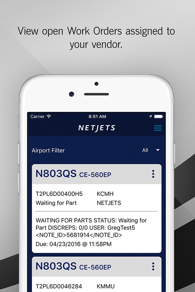 NetJets RAMP screenshot 3