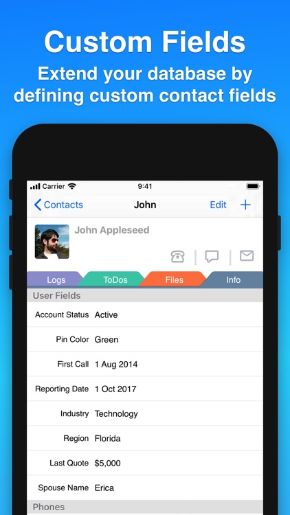 CRM Contacts Journal screenshot-3
