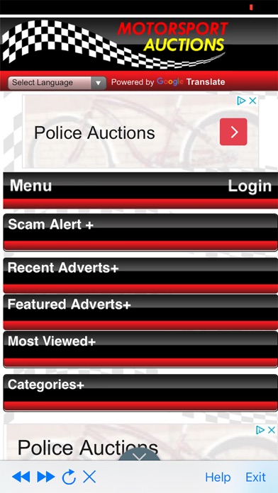 MotorSport Auctions screenshot 2