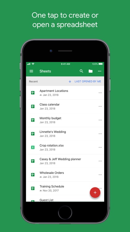Google Sheets