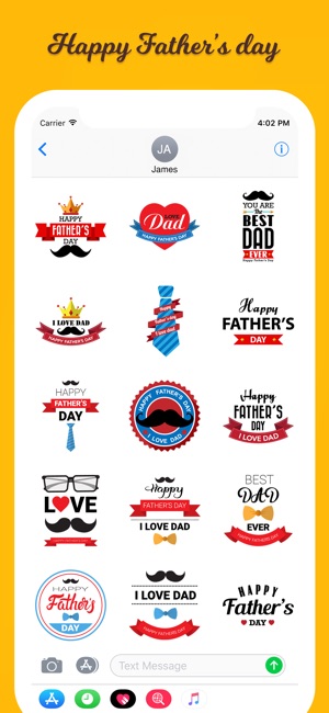 Funny Father's Day Stickers(圖3)-速報App