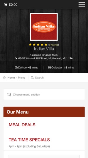 Indian Villa Motherwell(圖2)-速報App