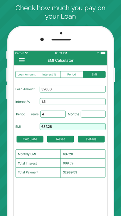 How to cancel & delete EMI Calculator - Loan Manager from iphone & ipad 2