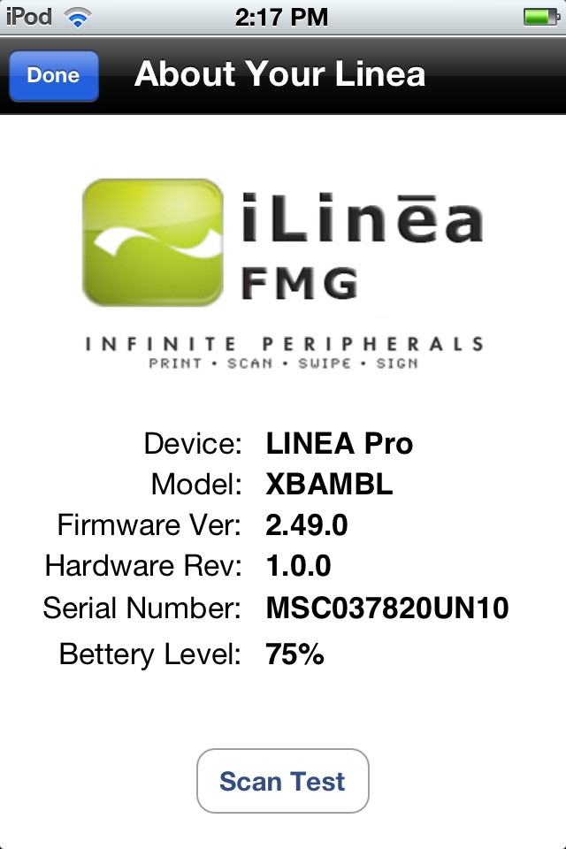 iLinea FMG screenshot 2