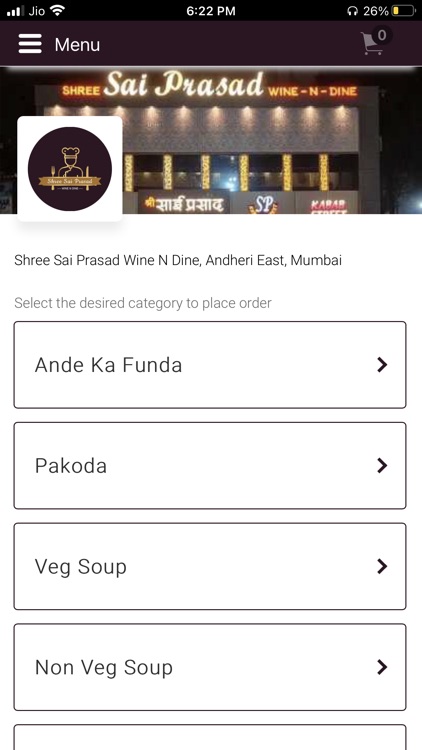 Shree Sai Prasad Wine N Dine