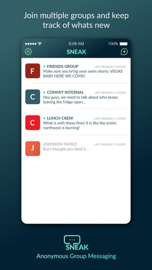 Sneak - Anonymous Chat(圖2)-速報App