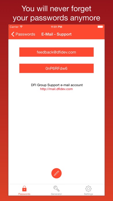 iPassworder screenshot 3
