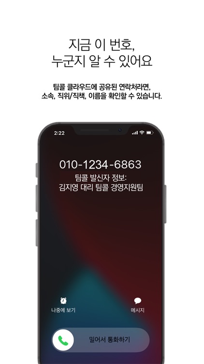 팀콜