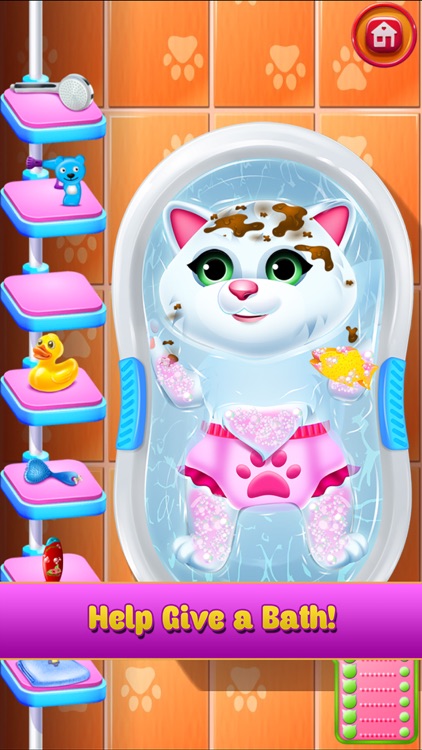 New Baby Pet Kitten Cat Games screenshot-3