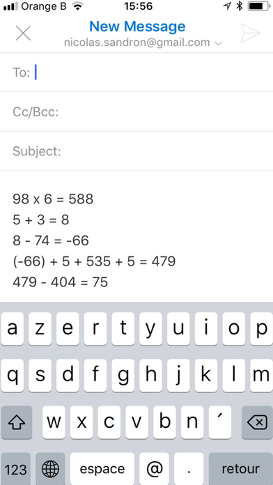 Calculatrice screenshot 2