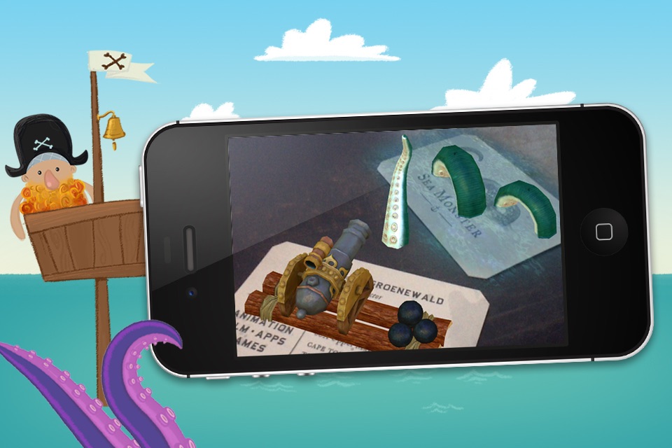 Sea Monster AR toy screenshot 3