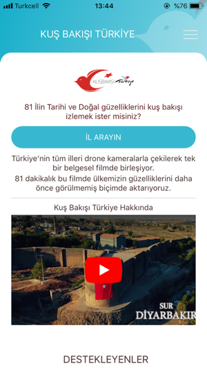 Kuşbakışı Türkiye