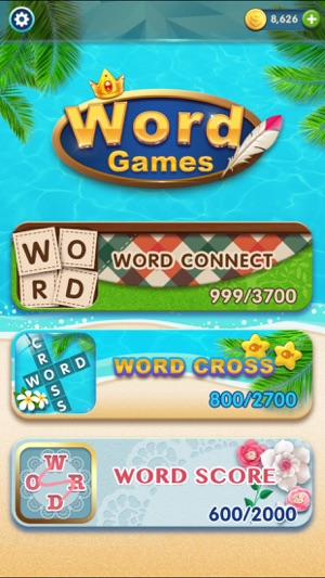 WordGames: Cross,Connect,Score